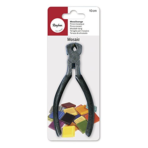 Rayher Hobby 8926300 Mosaikzange, 10 cm, SB-Karte 1 Stück