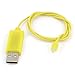 Price comparison product image sourcingmap Yellow USB Charger Cable For Syma S105 S107 Mini RC Helicopter