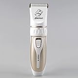 Tsing Wiederaufladbare Tierhaarschneider Haustiere Elektrische Haarschneidemaschine für Hunde, Katze