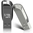 High Speed 1TB USB 3.0 Pen Drive - High Speed USB Drive Memory Stick Ultra Large Data USB Stick 1000GB Storage - Waterproof Jump Drive Pen Flashdrive (Black)
