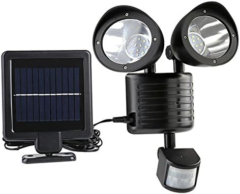 BIYAYV 22 LED Solar Lamp Solar Light PIR Motion Sensor High Power Outdoor Waterproof Street Light Security Lighting Solar Wall Lamp