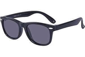 ALWAYSUV Baby Kleinkind Polarisierte Sonnenbrille UV-Schutz Mode Bequeme Flexible Sonnenbrille Für Jungen/Mädchen im Alter von 0–2 Jahren