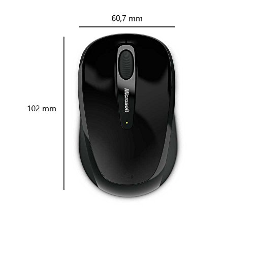 Microsoft D5D-00133 Wireless Mobile Maus 4000, 2.4 GHz graphit/schwarz - 7