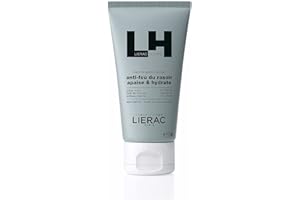 Lierac Homme Balsamo Dopobarba Anti-irritazioni, Idratante e Lenitivo, per Tutti i Tipi di Pelle, Formato da 75 ml