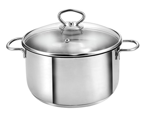 Kopf 125389 Merkur cookware set, 6-piece, stainless steel