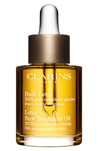 Clarins Lotus Face Treatment Oil 30ml For Oily or Combination Skin - Brand New in Box