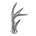 Produktbild 6 Hirschgeweih-Kerzenpins, Aluminium, L8cm, B5cm, zum verzieren von Kerzen, Adventgestecken und v.m.