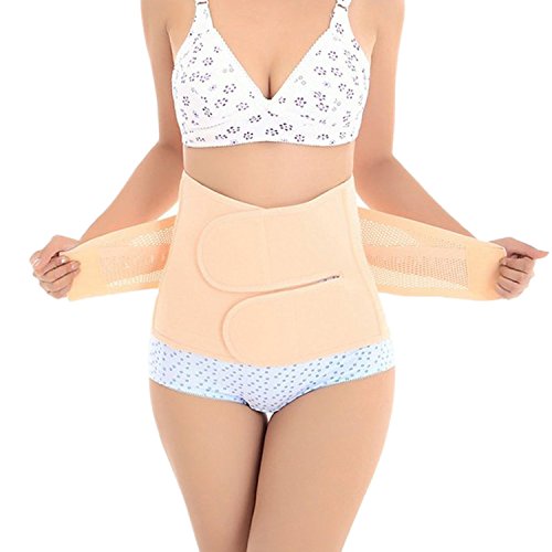 Trendyline High-Elastic Women Postpartum Maternity Belly Bands Enhance Porous Mesh Good Permeability Puerpera Abdomen Belly Belt (Medium)