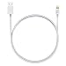 Produktbild NALIA 1m Lightning USB Ladekabel, Nylon Sync Daten-Kabel MFI-Zertifiziert Aufladekabel Phone Charger Cable für Apple iPhone X XS-Max XR/ 8 7 & Plus /6 6s 6-Plus /5 5SE /iPad - Silber