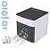 Produktbild Cool Air Luftkühler - [2019 Upgrade-Version] 3 in1 Mini Klimaanlage Luftbefeuchter Luftreiniger Mobile Klimageräte Cooler Tischventilator Aircooler Ventilator für Büro,Hotel,Garage und Haus by Urmagic