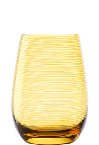 Stölzle_Lausitz Lot de 6 Verres à Whisky Ambre 465 ML