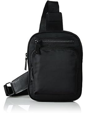 Vagabond Damen Bag No 54 Schultertasche, Schwarz (Black), 3.5x22x17 cm