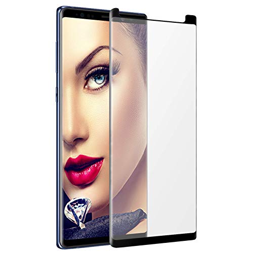 mtb more energy® 5D Premium Screen Protector for Samsung Galaxy Note 9 (SM-N960, 6.4'') - Case friendly - black - 100% Adhesion - 3D Full Glue Curved Display Tempered Glass