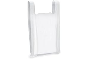 Sumicel - Bolsas Ecológicas - Asa tipo Camiseta - RECICLADAS Y 100% RECICLABLES (35x50)