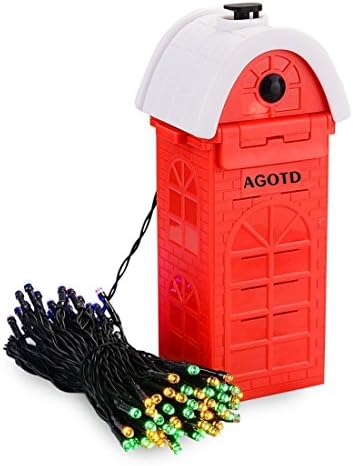 AGOTD LED String Light, 22M 200LEDs RGB Waterproof Mg-Saline Water Light, Magnesium Bar Lantern, DIY Battery-operated Box Lights for Indoor, Outdoor, Gardens,Valentine's Day, St. Patrick's Day, Easter