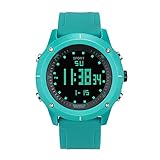 Copelsie Digitaluhren,Damen Uhren Herrenuhr,Wasserdichte Outdoor-Sport Digitaluhren Analoguhr mit Wecker/Timer / LED-Licht, elektronische stoßsichere Armbanduhr für Herren Damen