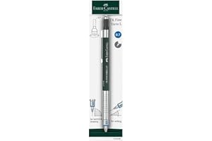 Faber-Castell 135700 TK-Fine Vario L - Portaminas retráctil (minas de recambio de 0,7 mm), color verde
