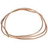 tubo cobre flexible 6mm ★ maravillosa plasticidad, fácil de mecanizar bajo presión de frío y calor, se puede hacer en tubo, varilla, alambre, tira, correa, placa, lámina, etc.