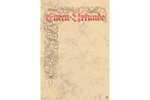 Albert Hoffmann Urkundenverlag Ehrenurkunden/DIN A4/ 117 / A4 / Edelkarton (300 g/m²) 10 Stk