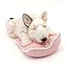 Produktbild A-702 Schlafender Bull Terrier 22cm - Hunde Figuren Deko