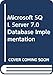 Microsoft SQL Server 7.0 Database Implementation by 