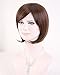 Women's Short Straight BOB Wig (Model: Jf010710) (Dark Brown)