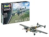Die Bf110 war eines der vielseitigsten und meist produzierten 2-motorigen Kampflugzeuge der Luftwaffe im 2. Weltkrieg. Maßstab 1/32. 423 Teile. 37,8 cm Länge. Geeignet ab 13 Jahren.