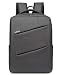 Produktbild Laptop-Rucksack Business Travel Oxford Rucksack mit USB-Ladeanschluss Wasserdichter Tagesrucksack für 15,6-Zoll-Laptop und Notebook - Grau-Darkgray-OneSize