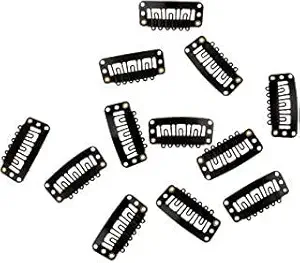 Pelo Set Of 12 Pcs Hair Patch/Extension Wig Clip For Men And Women