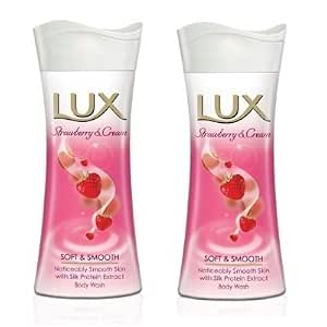 Lux Body wash strawberry&Cream 125ml (8901030327087)