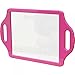 PROFESSIONAL SALON BARBER HAIRDRESSER 22cm BOND STREET BACK MIRROR - PINK