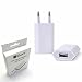 Produktbild iGuard Netzteil Weiss 5W 1A geeignet für Apple iPhone 4 4S 5 5S 6 6S 7 PLUS / SAMSUNG Galaxy S3 S4 S5 S6 7 EDGE / Power Adapter / Lightning Adapter / Stromadapter