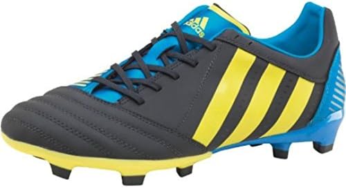 adidas Mens Absolado Incurza TRX FG Rugby Boots Punjab/Lime/Blue - 7.5 UK 7.5 EUR 41.3