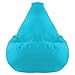 XXL Highback Filled Beanbag Gaming Lounge Chair in Turquoise. Ideal for Relaxing, Gaming, Lounging, Great for Adults, Teens & Kids. Made from High Quality Water Resistant Material, Available in 10 Great Colours