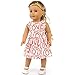 Produktbild BANL Dolls Accessories - Style Baby New Born Doll Accessories Fit 18 inches 43cm Boy Girl Doll Clothes Skirt Suit for Girl Birthday Gift - by 1 PCs