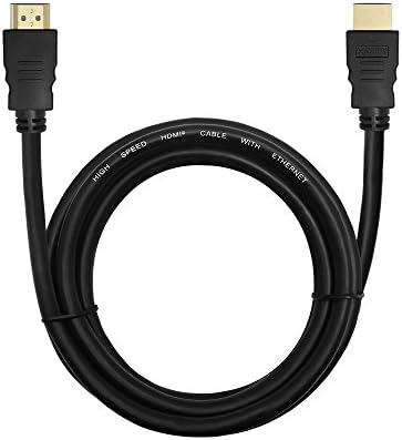 Crypto HDMI Cable v2.0 1,8m M / M gold-plated 4K, 3D capable, HDCP, Ethernet, audio, Perfect for a dvbt2 receiver, 4K TV 4K Blu-ray player, game consoles, color black