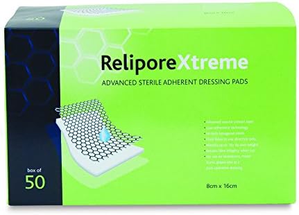 Relipore 16 cm Adherent Dressing Pads