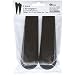 Produktbild Yline 2er Pack Türstopper/Türkeil Kunststoff schwarz, Türhalter Tür - Keil, Halter, Stopper, im SB Pack, 0022