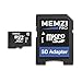 Produktbild Memzi Pro 128 GB Class 10 80 MB/s Micro SDXC Speicherkarte mit SD Adapter für Samsung NX mini, nx3300, NX3000, NX2000 Digitalkameras