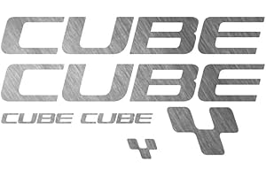 STAR SAM Pegatinas compatibles con cuadro bici Cube 6 logos