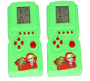 Prime Combo of 2 Pcs POP Station Hand-Held Fun Brick 23 in 1 Video Game for Kids Boys and Girls Pack of 1