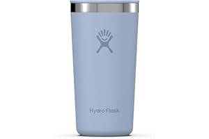 Hydro Flask - All Around Tumbler 355 ml (12 oz) avec Couvercle Anti-Éclaboussures - Gobelet Isotherme en Acier Inoxydable à Double Paroi - Pour Boissons Chaudes ou Froides - Surf