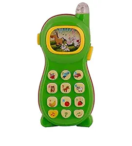 FunBlast Musical Mobile Phone for Kids, Mobile with Light & Sound Toys for Babies | Educational Toys for Kids 3+ Years/Boys/Girls-1 Unit (Random Color)