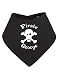 Personalised Pirate Name Skull And Crossbones Customise With Name Bandana Baby Bib