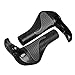 Produktbild Fahrradreinigungsbürste Fahrradgriffe Ergonomisches Design Generic Rubber Bike Lenkergriffe mit Lenkerenden Hörner, Aluminiumlegierung Sicherungsring Fahrradlenkergriffe für Mountainbike MTB BMX Fahrr