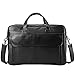Produktbild FOOBRTOPOO Computertaschen für Laptops Herren Kopf Leder Aktentasche Business Bag Leder Handtasche 17-Zoll-PC-Tasche 45cmx13cmx32cm Gepolsterte Laptops-Tasche Große Aktentasche für d