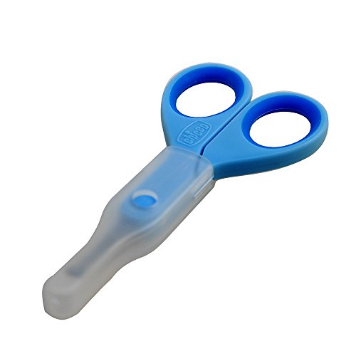 Chicco Babyschere inklusive Schutzkappe, blau - 4