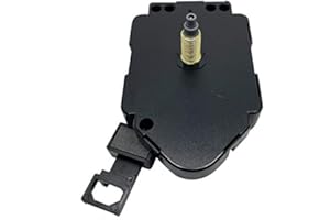 DANS CLOCK SHOP Meccanismo di movimento al quarzo con pendolo da 3,6 mm e 5,5 mm (medio – 11 mm filo oro)