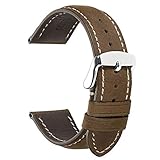 * AJUSTADO: Esta correa se ajusta a la orejera del reloj de 18 mm / 19 mm / 20 mm / 21 mm / 22 mm: reloj Breitling, reloj Breguet, reloj Seiko, reloj Timex, reloj FOSSIL, reloj Casio, reloj Cartier, reloj CITIZEN, reloj DW, reloj Tissot, panerai Reloj, reloj Nomos, reloj IWC, reloj OMEGA, reloj Longines, reloj JAEGER-LeCoultre, reloj PIAGET, reloj Swiss Army, reloj inteligente, etc.