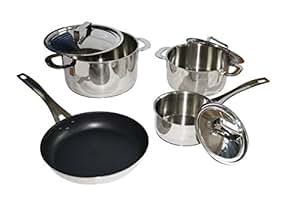 Siemens HZ 390040 Induktions-Topfset 4-tlg.: Amazon.de